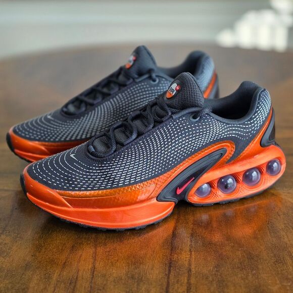 Nike Air Max DN QS Dark Smoke Grey Salsa Red Limited Edition 10.5 New HJ6695-001 - Picture 2 of 16